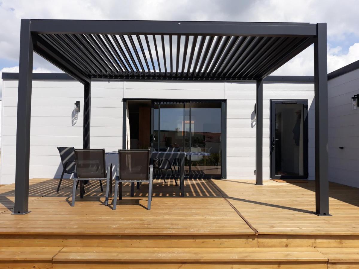 Chalet Pour 6 Dans Un Domaine Avec Piscine Brétignolles-sur-Mer Dış mekan fotoğraf