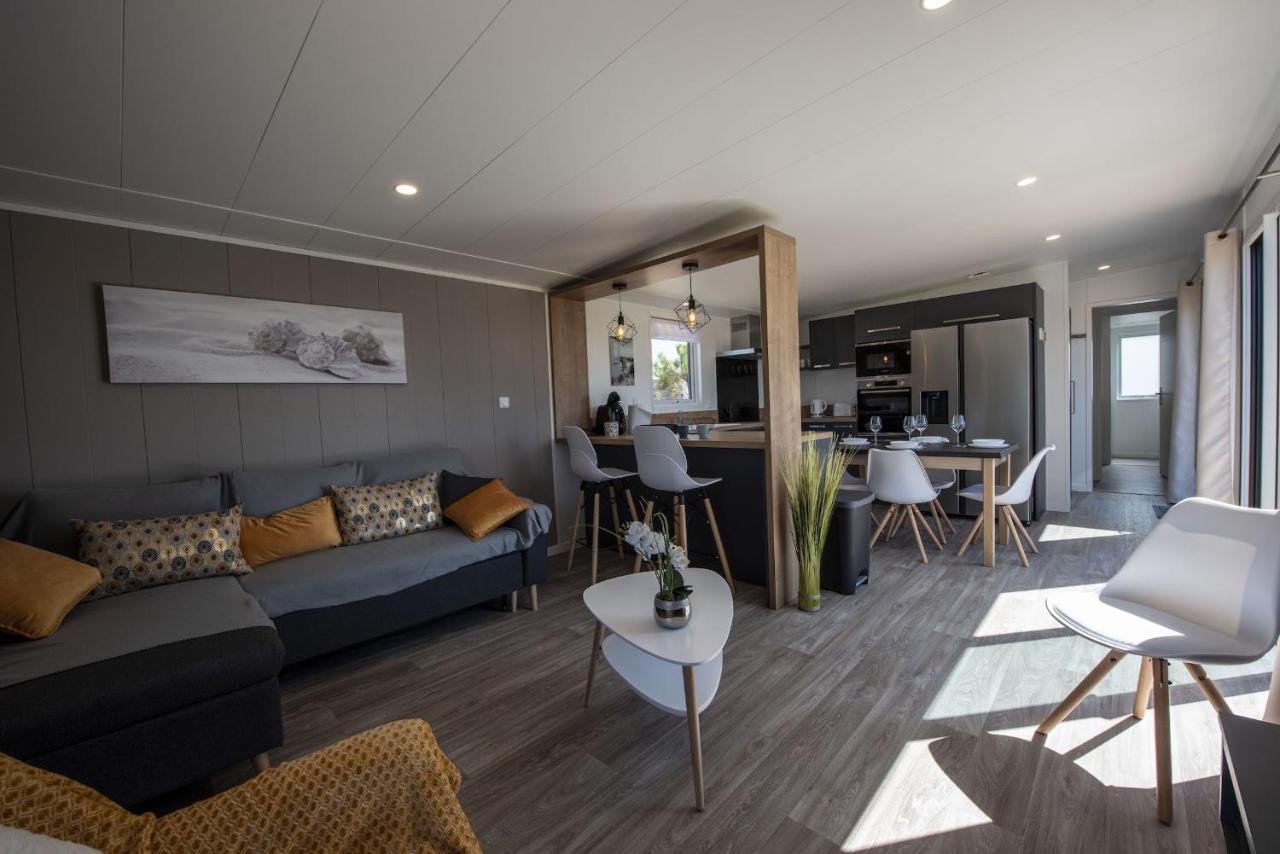 Chalet Pour 6 Dans Un Domaine Avec Piscine Brétignolles-sur-Mer Dış mekan fotoğraf