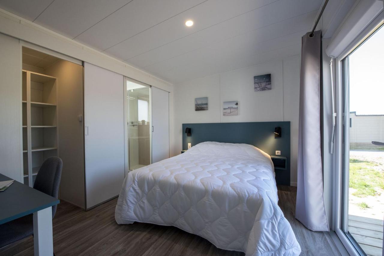 Chalet Pour 6 Dans Un Domaine Avec Piscine Brétignolles-sur-Mer Dış mekan fotoğraf